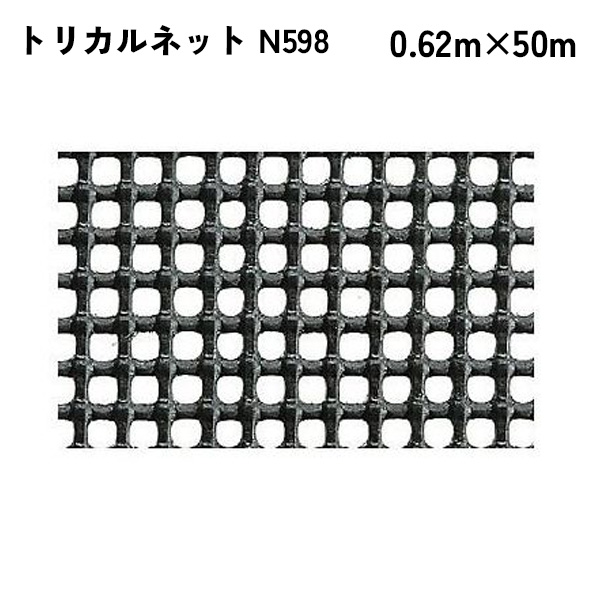 【法人限定】 タキロンシーアイ トリカルネット 50m入り N598