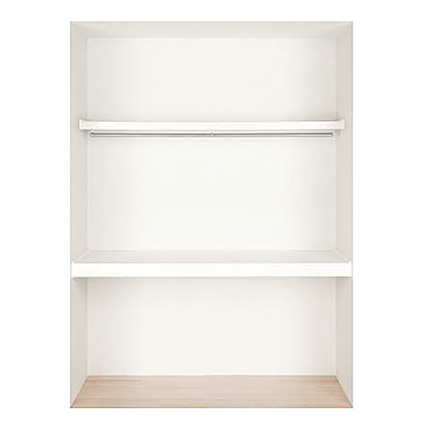 ウッドワン 中段セット ホワイト柄ECOサイズ(特殊樹脂シートタイプ)2×4工法用 OSCX24-N3 1246mm(4.5尺タイプ)