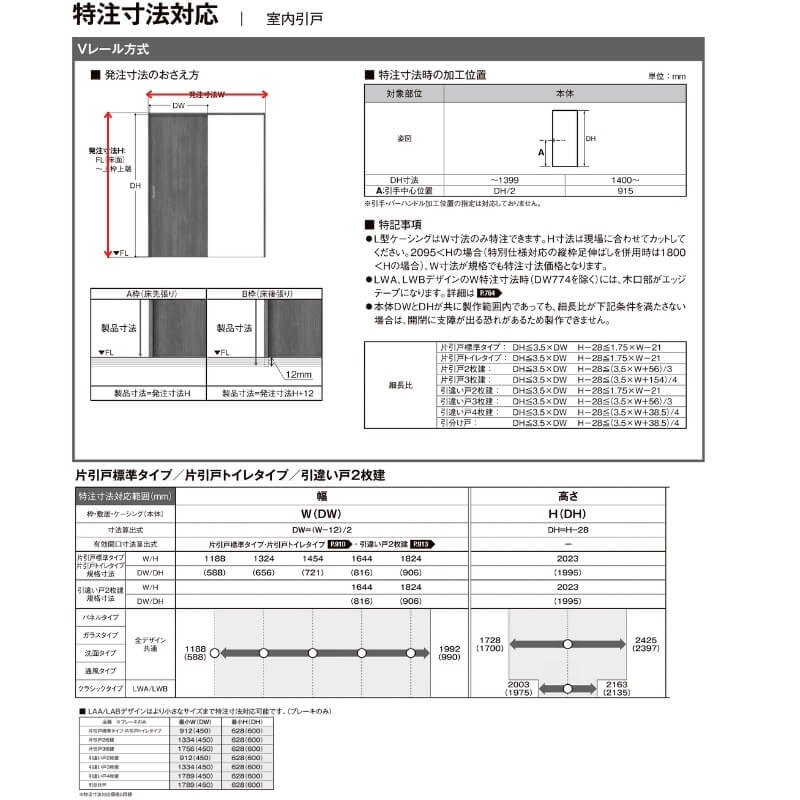 逸品 リクシル 室内引戸 ラシッサs オーダーサイズ Vレール方式 オーダーサイズ リクシル ラシッサｓ 洗面タイプ 室内引戸 Vレール方式 片引戸標準タイプ Askh Lya ケーシング付枠 W11 1992mm ｈ1728 2425mm 建材屋 法人様は送料無料 ランキング上位の