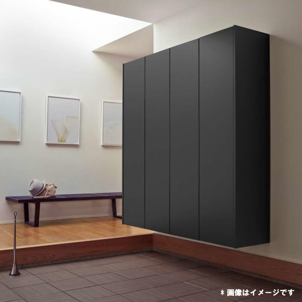 LIXIL ラフィス 玄関収納 ロッカー型 ミラーあり フロート納まり ARGS-AA-○○-□-1617L1F-1-1 W1600mm(800＋800) H17(1760mm) 建材屋