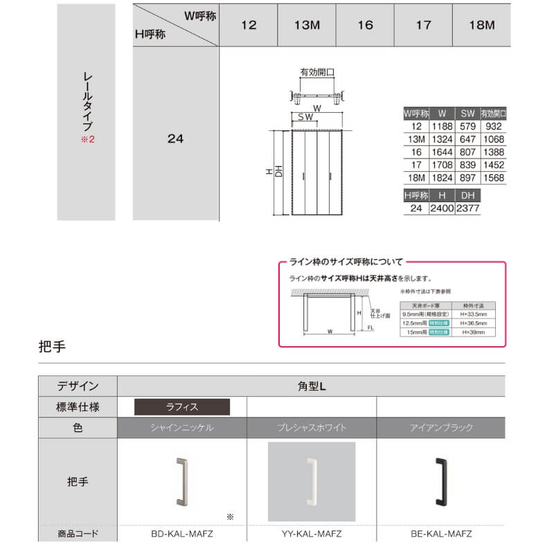 気質アップ】 クローゼット扉 ドア 4枚 折れ戸 リクシル ラフィス レールタイプ RAA 把手付 ライン枠 1224 13M24 押入れ 折戸 リフォーム DIY 建材屋 erotikfilmen.com