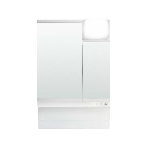 【納期繰り延べる中】 ピアラ 銀鏡収納家具 間口W600粍 MAJX2-602TZJU 2面鏡 アジャスト銀鏡 白熱電球形LED 全納める 全高1780～1900粍用 くもり止め厚地の外套付 洗面台 今めかしい 建材屋