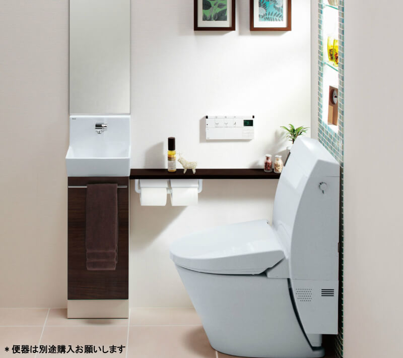 INAX LIXIL・リクシル トイレ 簡易水洗便器 トイレーナ 専用便槽 横形