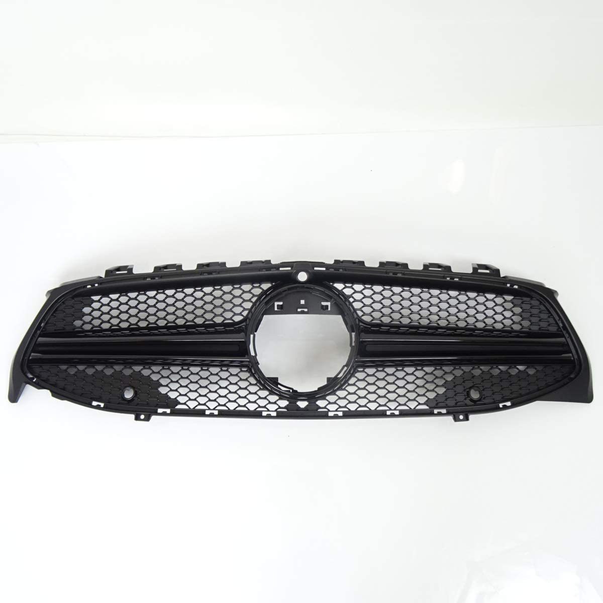 メルセデス ベンツ CLA35ルック グリル W118 X118 CLA180 CLA200d CLA250 AMG ガーニッシュ ブラックバージョン ブラックフィン ガーニッシュ フロント グリル|ドリームセブン 店