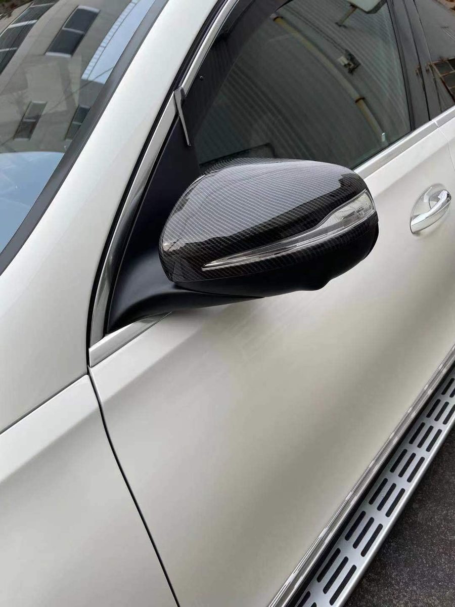 メルセデスベンツ W167 Gle300d Gle400d Gle450 Gle53 Suv クーペ Gleクラス X167 Gls400d Gls580 Gls63 4マチック 4マチックスポーツ Glsクラス カーボン ルック ドアミラー サイドミラー ドア サイド ミラー カバー ガーニッシュ Fmcholollan Org Mx