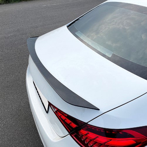 メルセデス ベンツ W206 C180 C200 C220d Cクラス セダン カーボンルック トランクスポイラー リアスポイラー リア　ウイング スポイラー ZST-053｜ドリームセブン　店 10,138円