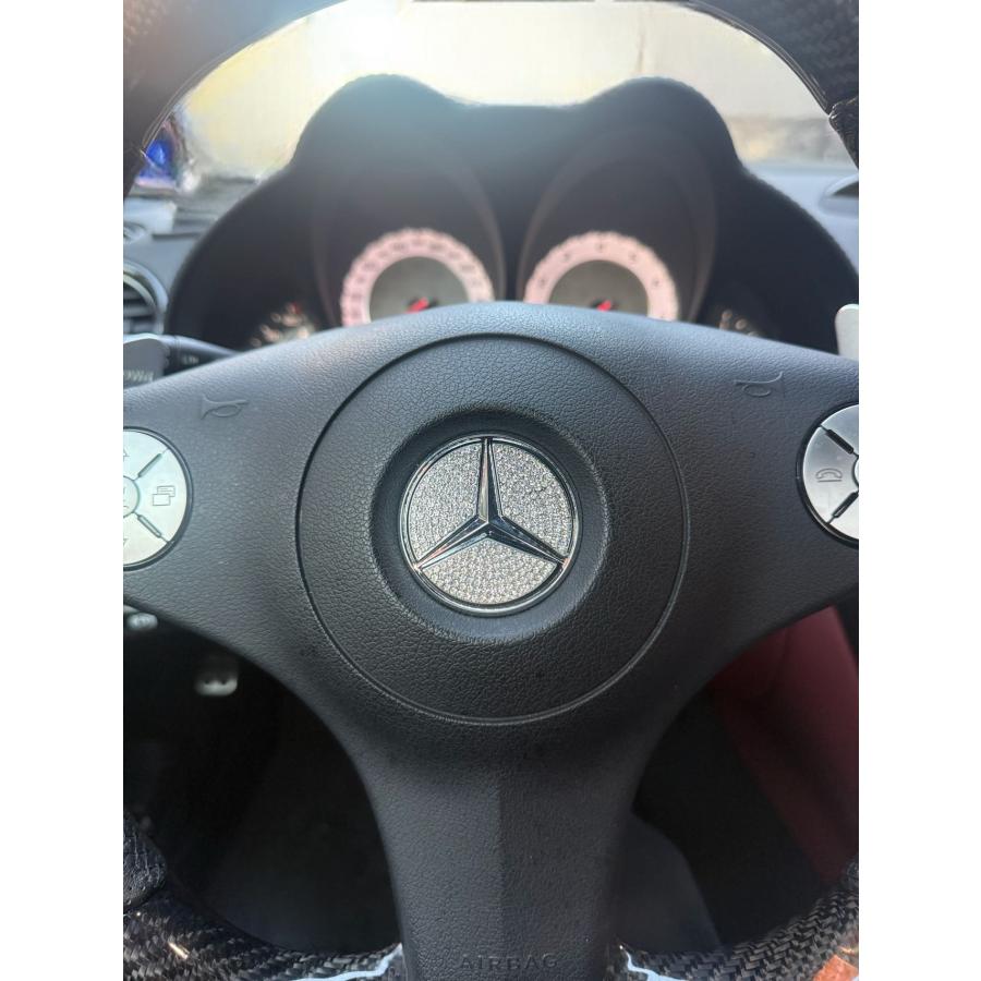 Mercedes-Benz - 【純正エンブレム】メルセデス・ベンツ　スワロフスキー ラグジュアリー♪ メルセデス ベンツ スワロフスキー
