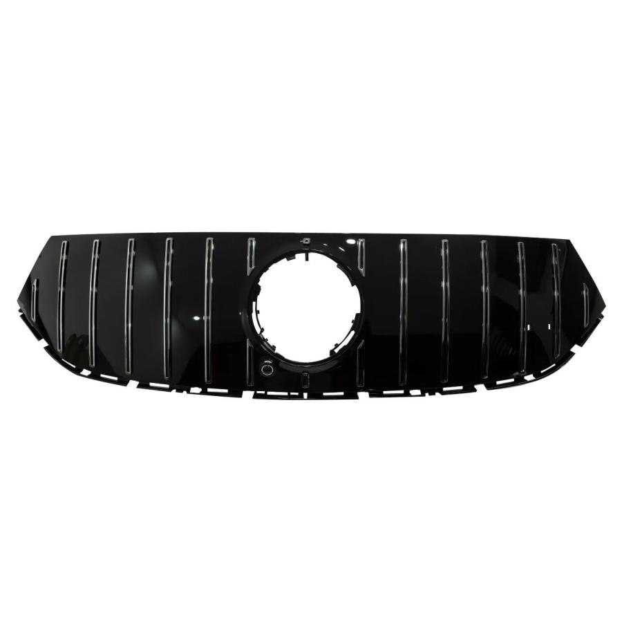 メルセデス ベンツ X243 EQB250+ EQB350 EQBクラス ノーマル車用 後期用 2024/6~ メッキフィン パナメリカーナ 現行 AMG ルック フロント グリル カバー パネル グリル ガーニッシュ　b12153｜ドリームセブン　店