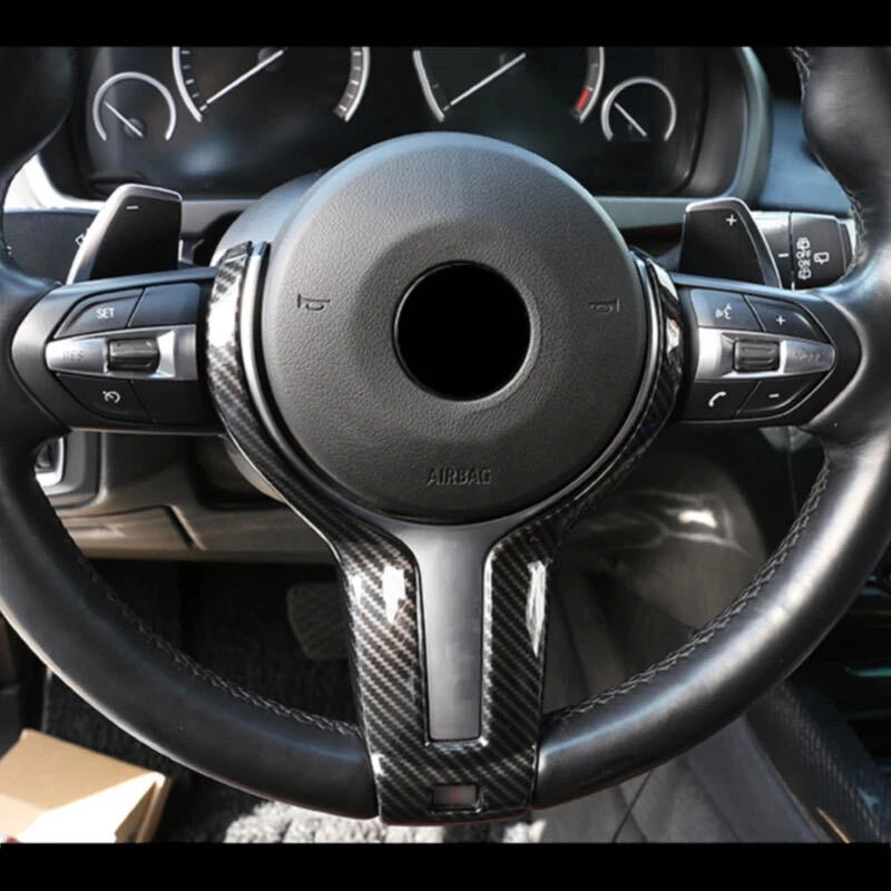 BMW F20 116i 118i 118d 120i M135i M140i Mスポーツ 1シリーズ カーボン ステアリングカバー　フレーム パネル カバー リム ガーニッシュ 7030｜ドリームセブン　店