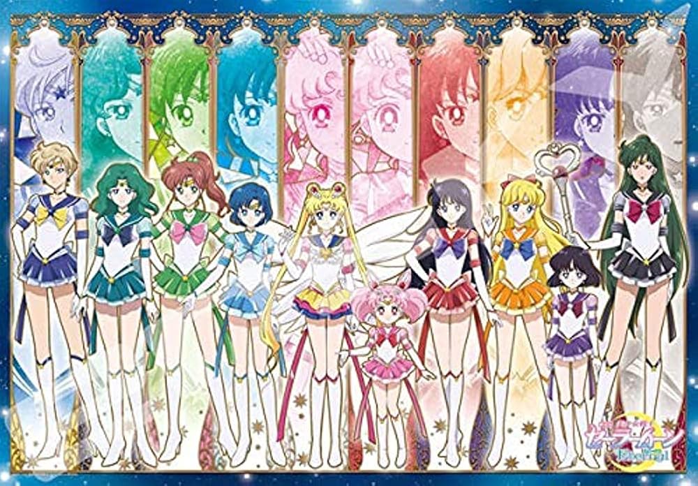 楽天市場】【送料無料】 ジグソーパズル 1000ピース 美少女戦士
