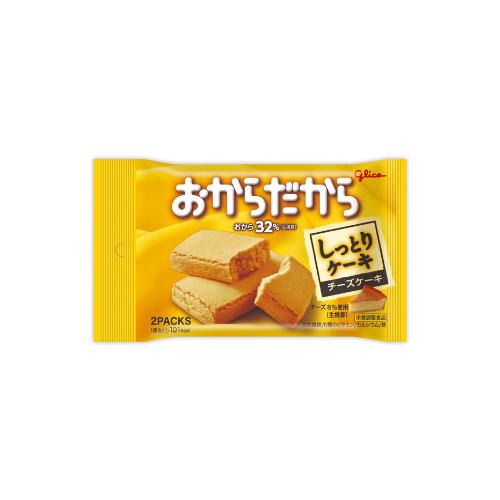 【クーポン配布中 ＆ 全品送料無料 】 グリコ おからだから チーズケーキ 100個セット ８LINK