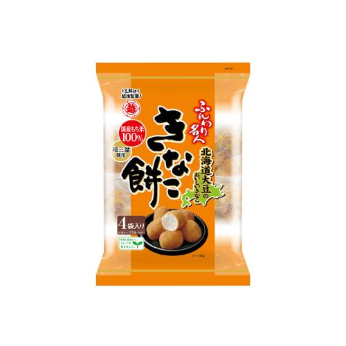 【できたてホヤホヤ!”賞味期限最新”をお届け】【お菓子 業務用 差し入れ 景品 イベント パーティー】 越後製菓 ふんわり名人きなこ餅 100個セット 8LINK|Dream Store78