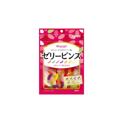 【できたてホヤホヤ！”賞味期限最新”をお届け】【お菓子 業務用 差し入れ 景品 イベント パーティー】春日井 Ｒゼリービンズ 100個セット ８LINK