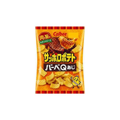【クーポン配布中 & 全品送料無料 】 カルビー サッポロポテトバーベQあじ 100個セット 8LINK|Dream Store78