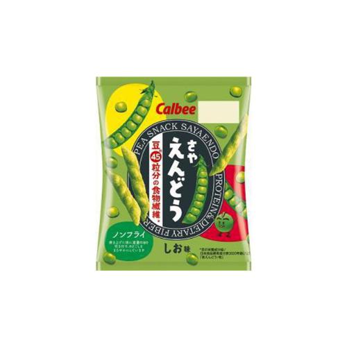 【クーポン配布中 ＆ 全品送料無料 】 カルビー さやえんどうしお味 100個セット ８LINK｜Dream Store78