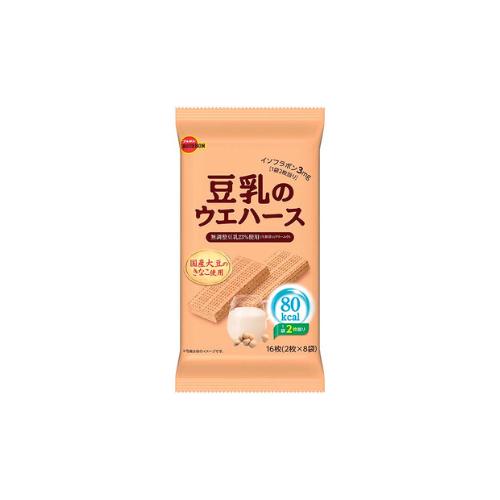 【クーポン配布中 ＆ 全品送料無料 】 ブルボン 豆乳のウエハース 50個セット ８LINK｜Dream Store78 10,538円