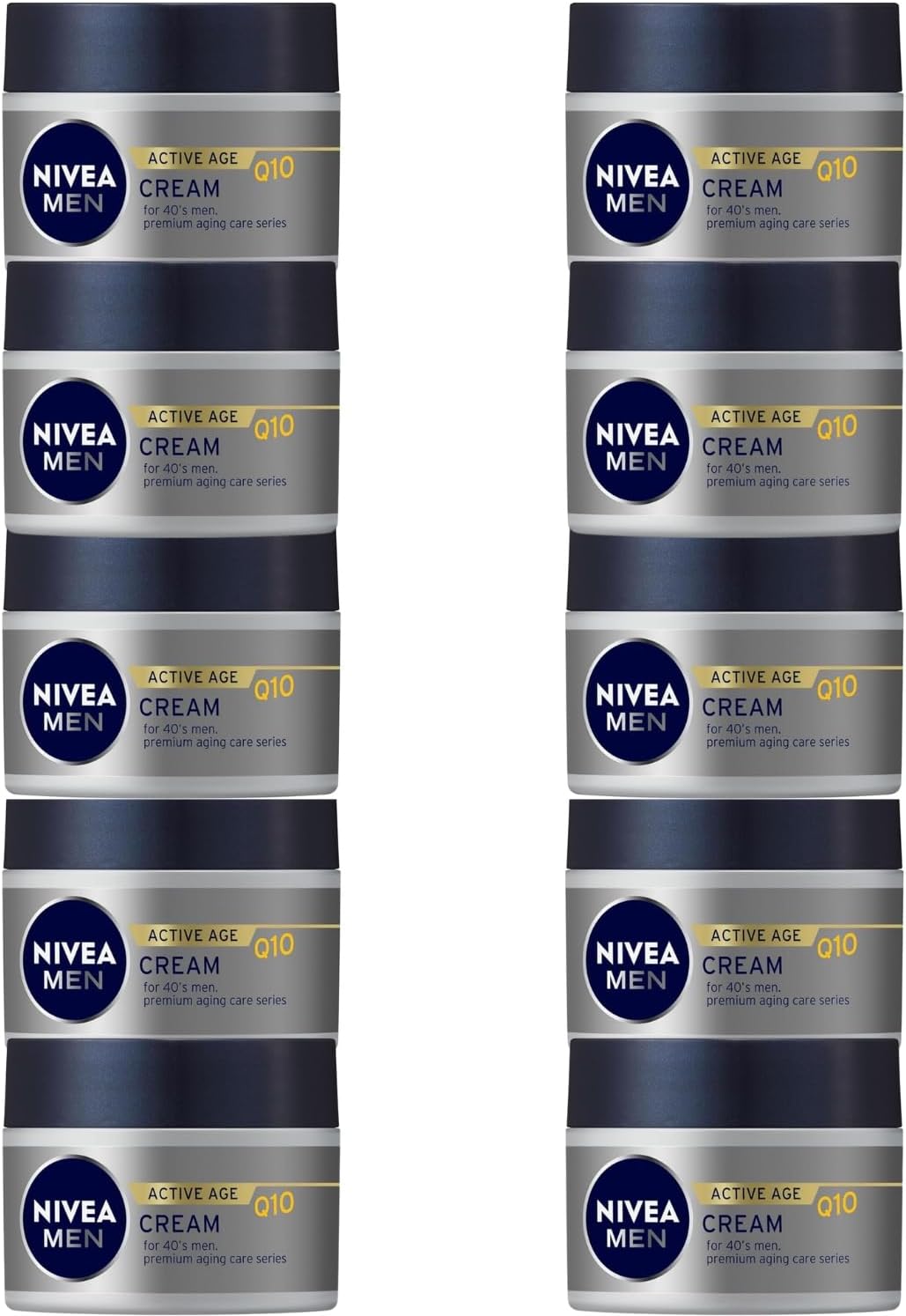 ニベアメン アクティブエイジ クリーム 50g 男性用 クリーム エイジングケア 10個セット 8LINK 11,261円