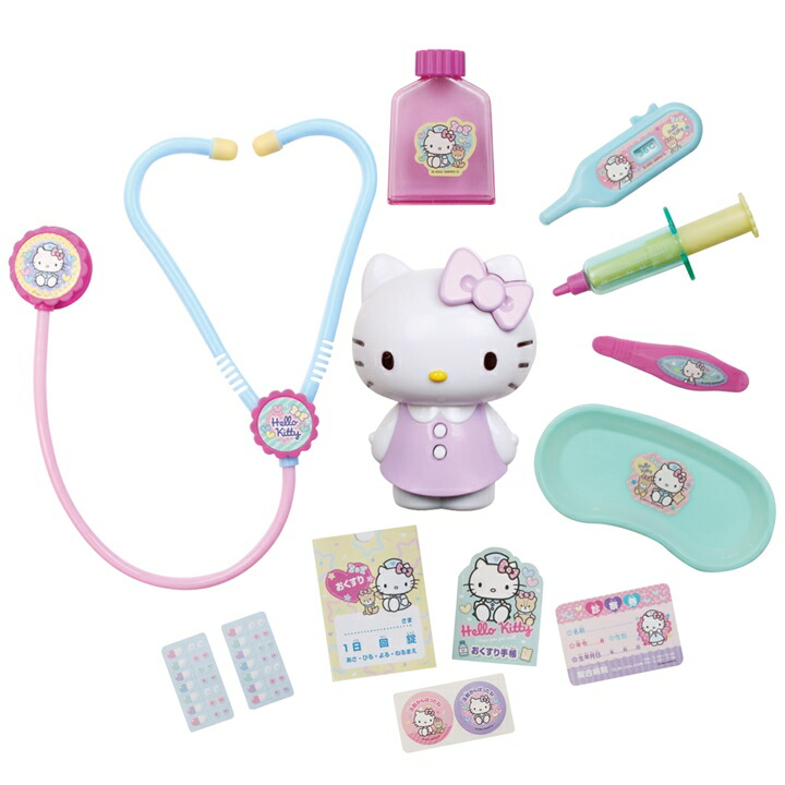 HELLO KITTY　お医者さんセットu0026救急ヘリ