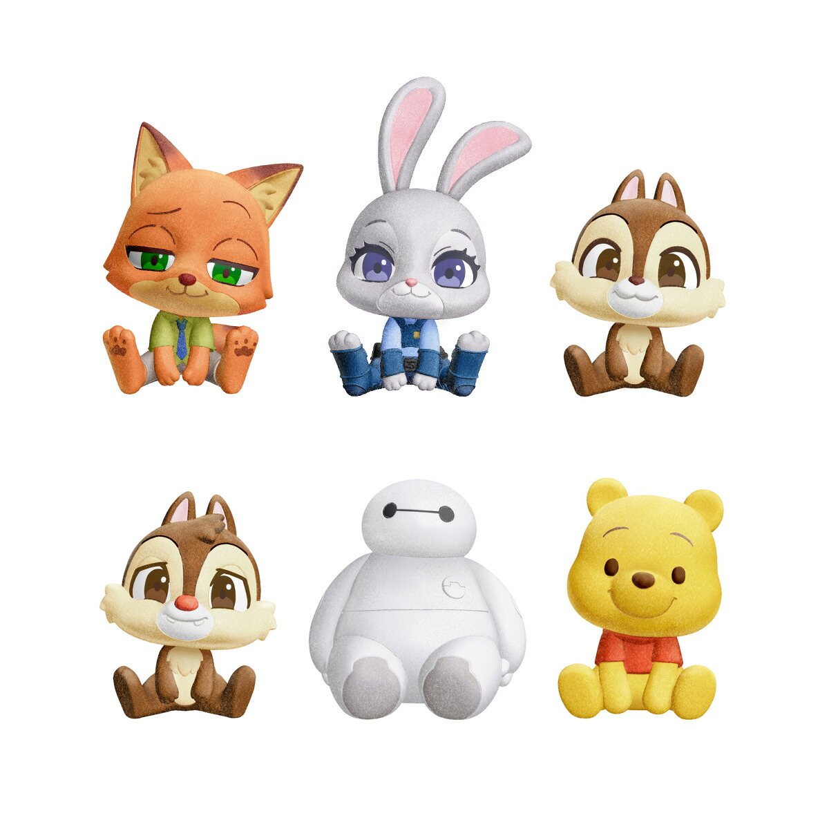 楽天市場】（予約）モフきゅんおすわりどーる ディズニー