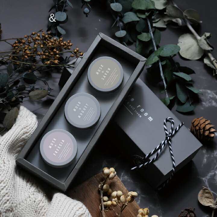 モアルーム ハンド 3種の香り Box More ノルコーポレーション Cream Room Gift Handnail ネイルクリームギフトボックス Mrm 15 1