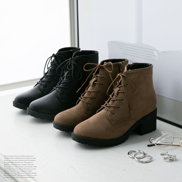 楽天市場 ショートブーツ 厚底 レースアップ 冬 フェイクスエード スムース 太ヒール 合成皮革 トレンド 可愛い ブラック ボルドー モカ シルバー レオパード 黒 無地 23cm 23 5cm 24cm 24 5cm レディース 夢展望 30i Sc Sale Sale Sale 夢展望 Yumetenbo