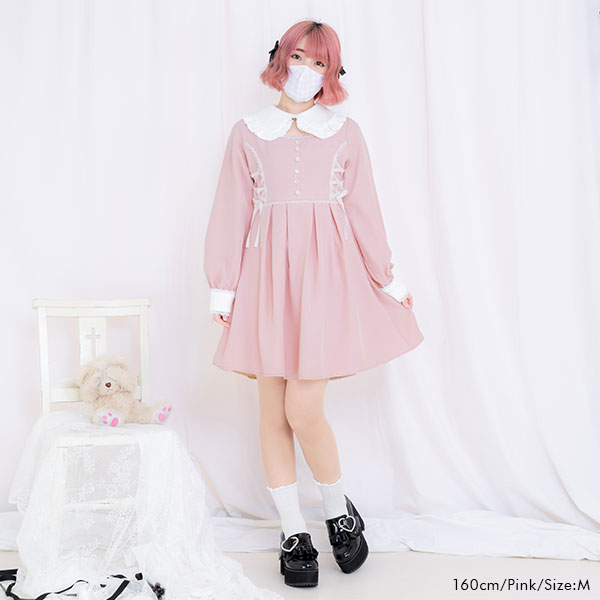 超激安 ハニーシナモンレースフリルワンピース 量産型 地雷 白 ワンピース ゆめかわいい ふるさと納税 Alamservice Kz