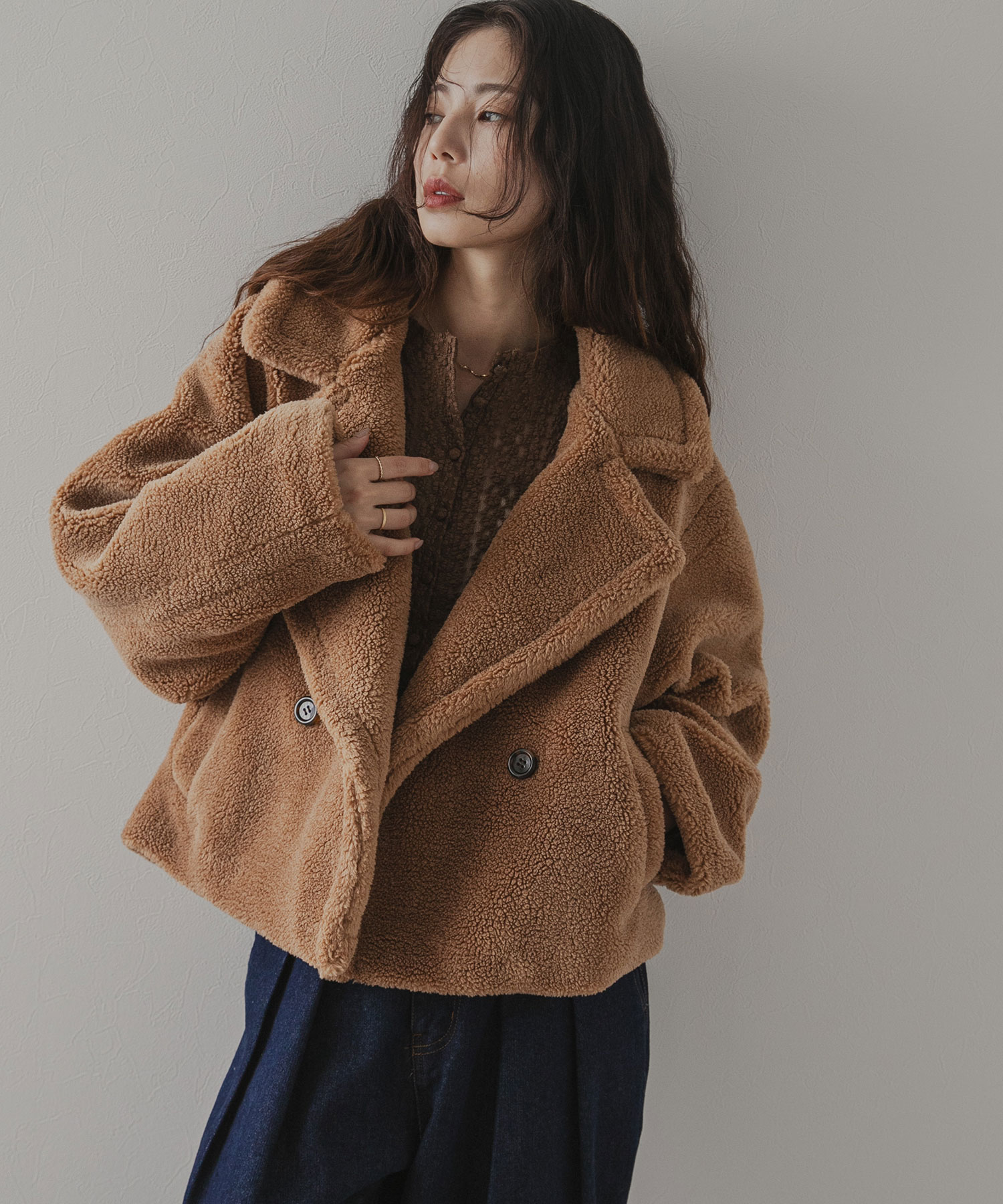専用！！テディベア♡ショートコート テディベアショートコート
