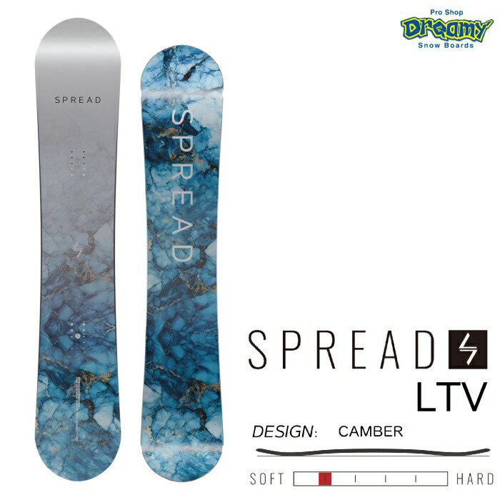 SPREAD LTY 139cm 22-23モデル スノーボード 予約商品] 25-26 SPREAD スノーボード LTY エルティーワイ