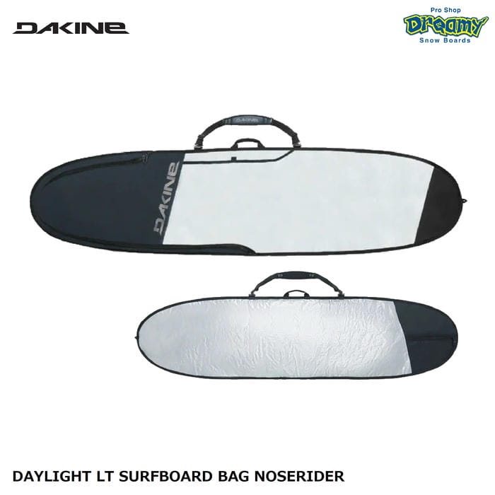DAKINE DAYLIGHT LT SURFBOARDBAG NOSERIDER BG237912C 9FT6IN サーフボードケース 3粍質問用紙パッド 蝋涙/フィン衣嚢 雨合羽 ロゴタイプ ダカイン 置き目品