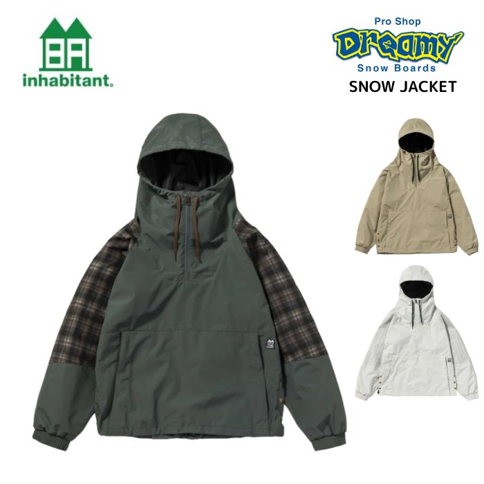 楽天市場】INHABITANT インハビタント ECO polyester Twill 2L JK