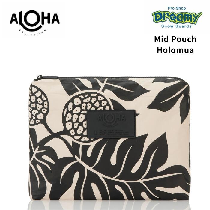 ALOHA COLLECTION アロハコレクション MidPouch Holomua BlackOnSandstone UBTDP0158BLSA 防滴バッグ