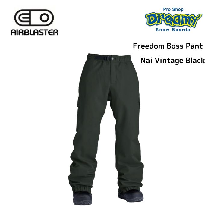 Airblaster フリーダム ボス パンツ Lサイズ 黒 Airblaster フリーダム ボス パンツ Lサイズ 黒 Freedom Boss Pant