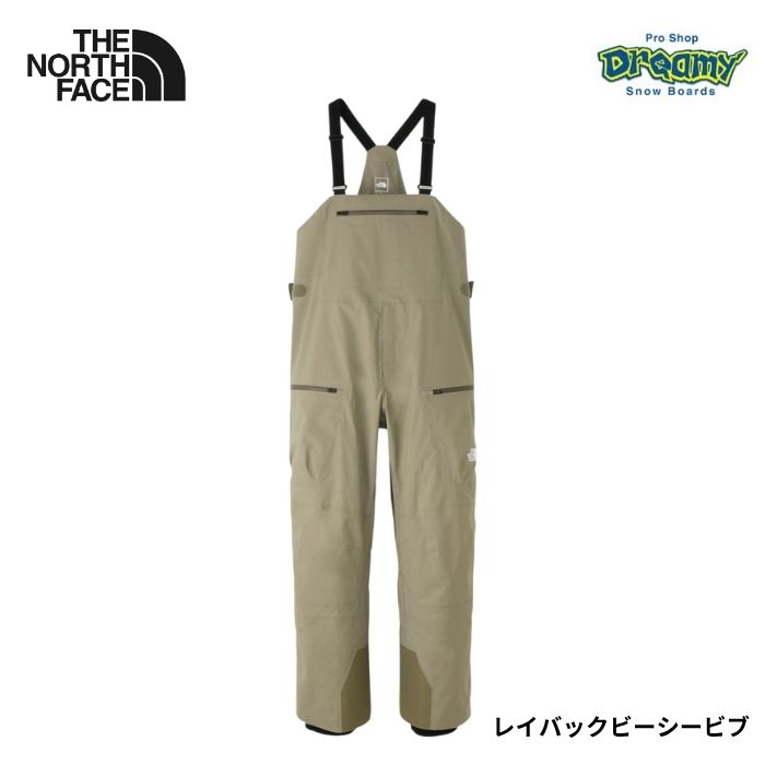 THE NORTH FACE ザノースフェイス レイバックビーシービブ ユニ一発やる スノーウェア ロングズボン下 NS62511 茸・MR 定め事品