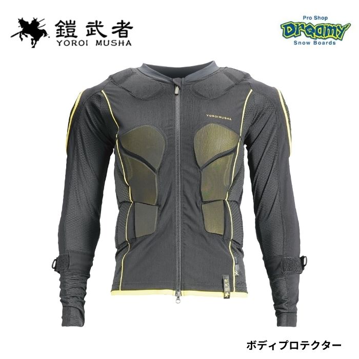 鎧武者 ヨロイムシャ ボディプロテクター ユニセックス XRDレイヤリングパッド 最大レイヤー数3層+3Dメッシュ ファイテン ナノメタックス BK YM-1725 正規品｜DREAMY