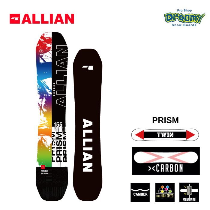 楽天市場】アライアン スノーボード 板 レディース ビビアン VIVIAN