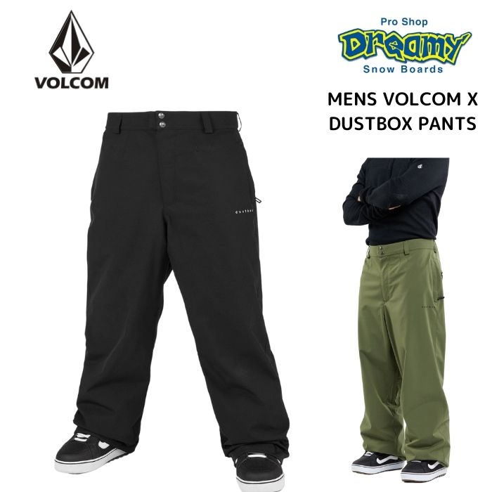 Volcom x Dustbox Pants ダストボックス ボルコム パンツ OUTLET】Mens Volcom x Dustbox Pants - Military