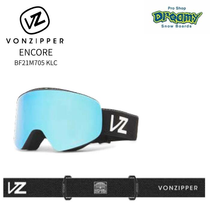 VONZIPPER ボンジッパー メンズ ENCORE BF21M705 KLC スノーゴーグル WILDLIFE コントラスト