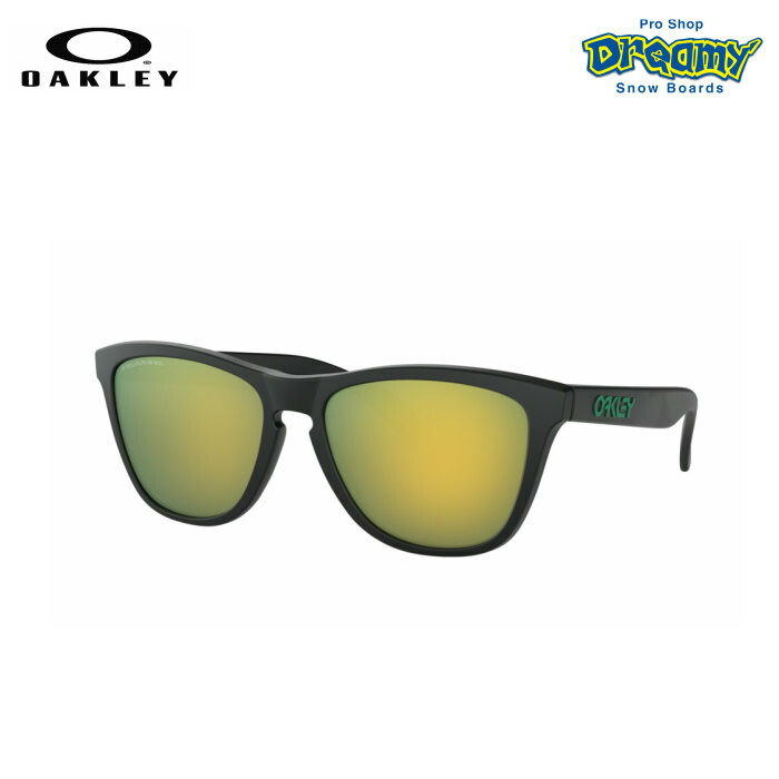 【楽天市場】oakley オークリー Frogskins 偏光 アジアンフィット Matte Black Emerald Iridium Polarized ロゴ フロッグスキン サングラス 4297