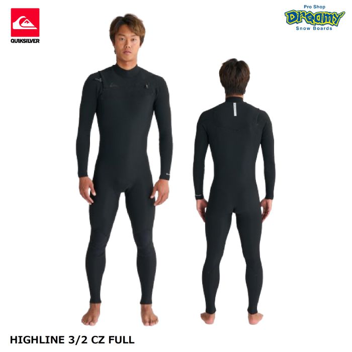 クイックシルバー　セミドライ　4/3mm　HIGHLINE　カノアモデル　M クイックシルバー セミドライ 4/3mm HIGHLINE カノアモデル M