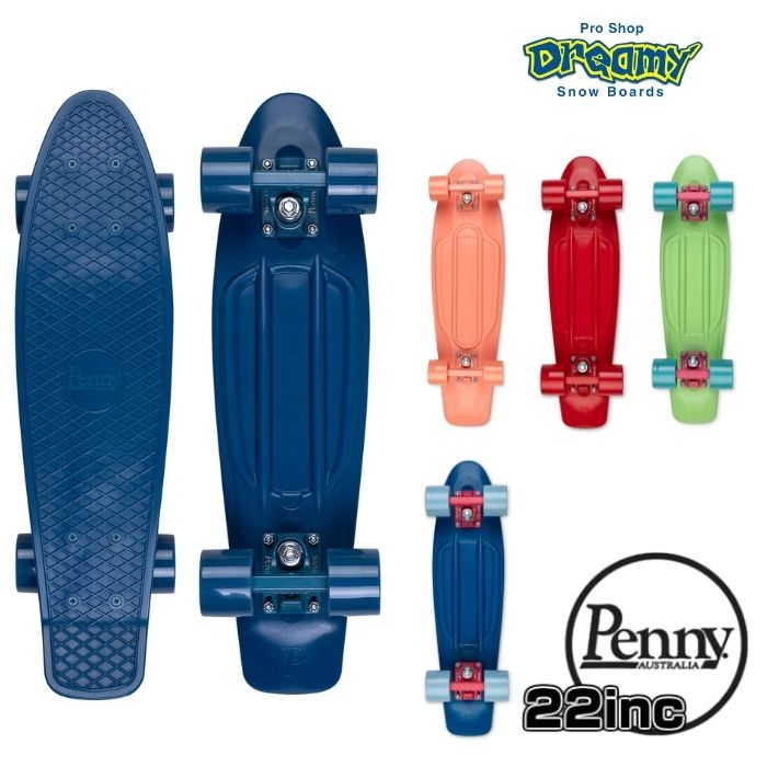 楽天市場】Penny ペニースケートボード 単色 27インチ NICKEL