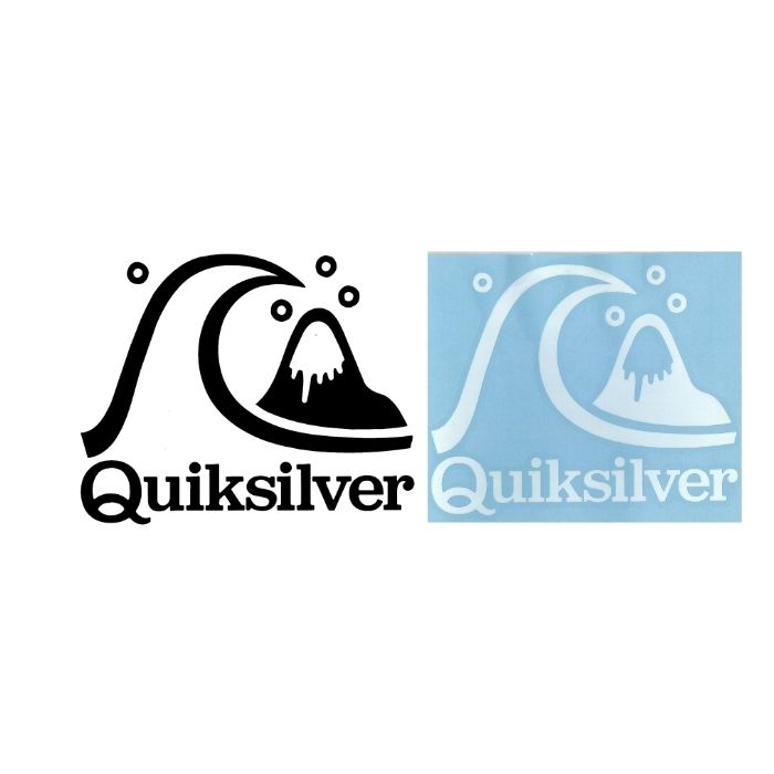 楽天市場 Quiksilver クイックシルバー W180mm H150mm Qoa カッティングステッカー Stickers ロゴ 正規品 Dreamy