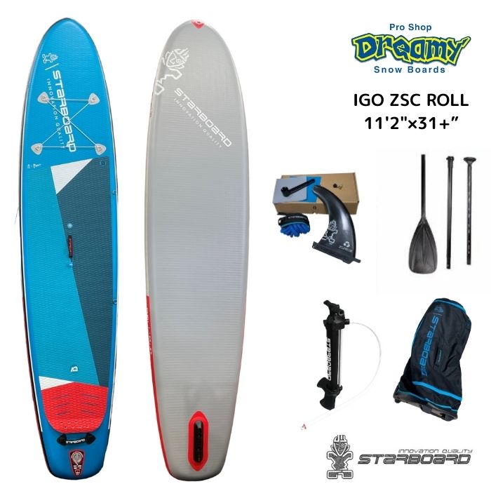 楽天市場】【パドル付き】STARBOARD スターボード IGO ZSC ROLL