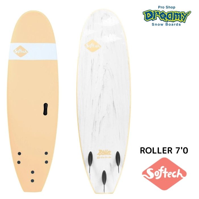 正規取扱店 SOFTECH ソフテック ROLLER 7'0 Almond 66Lスポンジボード サーフボード ショートボード ソフトボード サーフィン  fucoa.cl