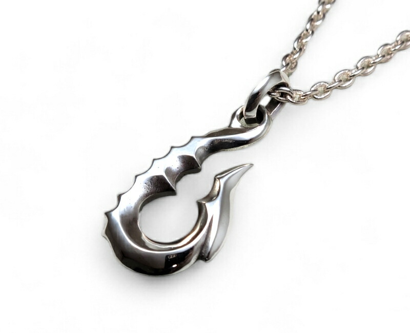 drive しろがね色佩び物 ドライヴ dp-083 フィッシュフックペンダント メンズ silver925 しろがね色925 シルバーアクセ 釣針 海