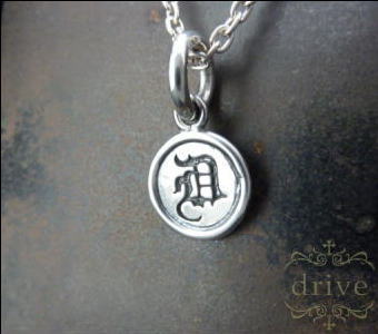 【drive シルバーアクセサリー】 ドライヴ dp-041 ラウンドタグペンダント メンズ silver925 シルバー925 シルバーアクセ
