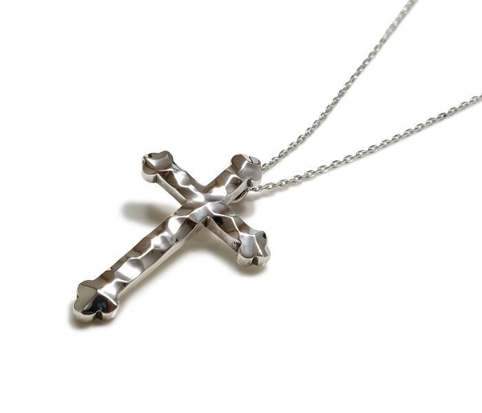 【フューチャードアズ】fdp-025 バブルカットクロスペンダントS ネックレス メンズ レディース silver925 シルバー925 シルバーアクセ 記念日 ペア 贈り物