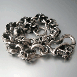 楽天市場 Kagemaru Designs カゲマルデザイン スカルシリーズ S Skull Bracelet Sスカルブレスレット 髑髏 指輪 メンズ Silver925 シルバー925 シルバーアクセ Dredline楽天市場店