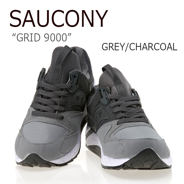 saucony grid 9000 charcoal