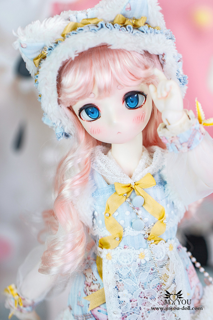 Sandra Make Up1 即納 (ピンクスキン) フルセットドール アート・美術