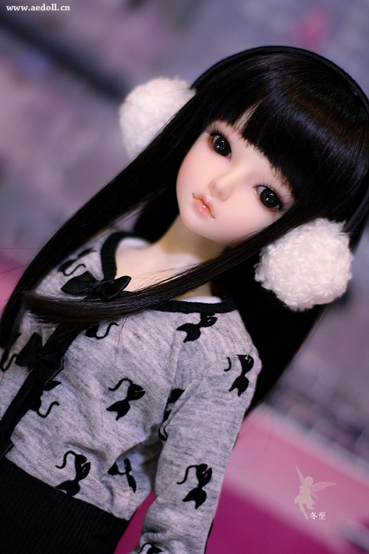 Asleep Eidolon Doll Winter Solstice 中夜 ホワイト フェイスメイク幸運 アイラッシュ付き 即納 人形 Marchesoni Com Br